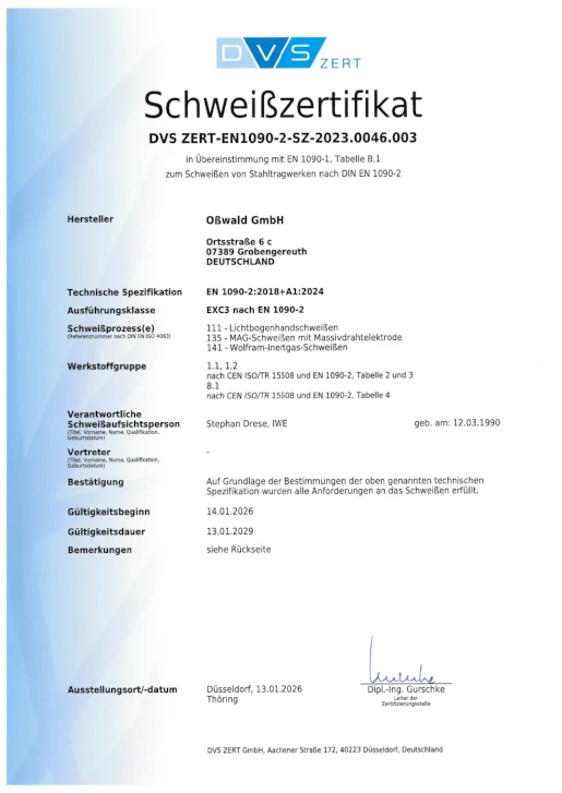 Schweißzertifikat-2026